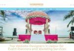 Top Website Designers in Jaipur for Event Planners and Wedding Services