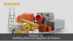 Website for Building Material Suppliers & Traders - WordPress Developer Jaipur