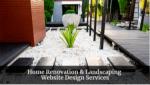 Home Renovation & Landscaping Website Design Services
