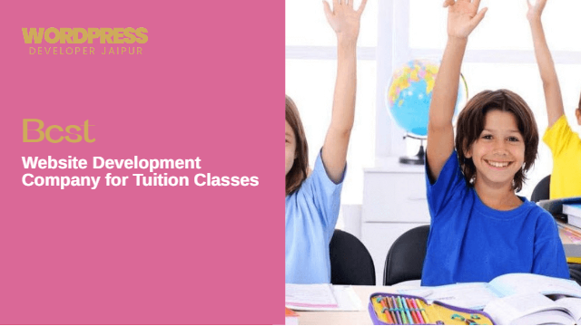 Website Development Company for Tuition Classes