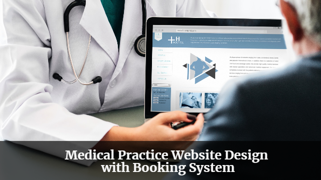 Medical Practice Website Design with Booking System