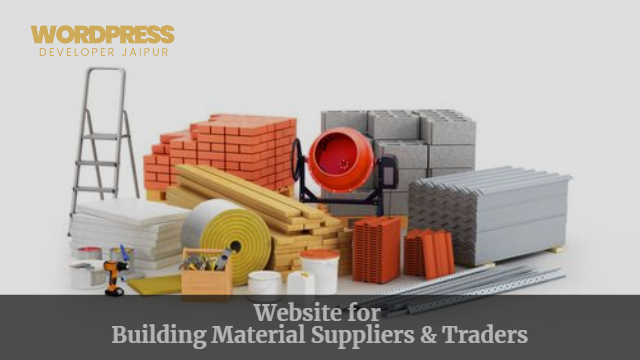 Website for Building Material Suppliers & Traders