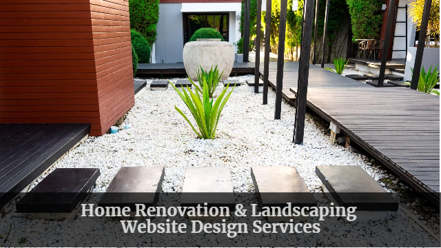 Home Renovation & Landscaping Website Design Services