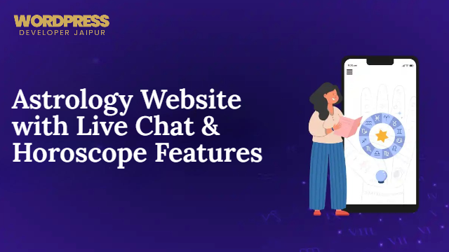 Astrology Website with Live Chat & Horoscope Features