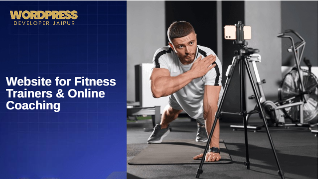 Website for Fitness Trainers & Online Coaching