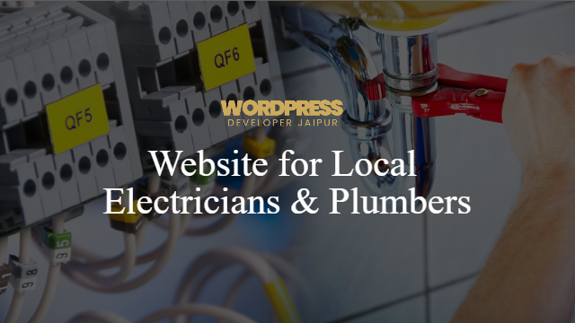 Website for Local Electricians & Plumbers